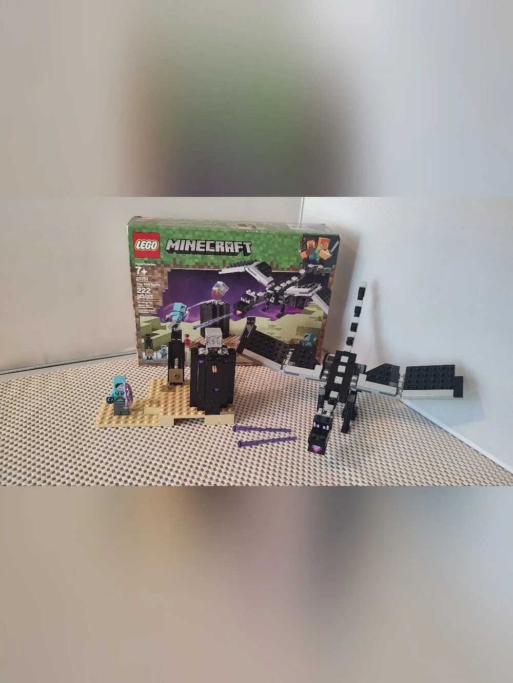 Lego 21151 The End Battle Minecraft Building Toy Set Retired Set